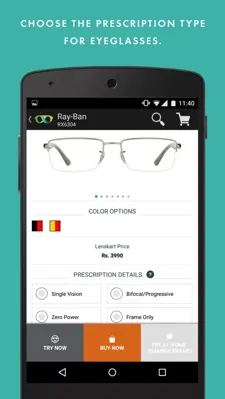 Lenskart android App screenshot 2